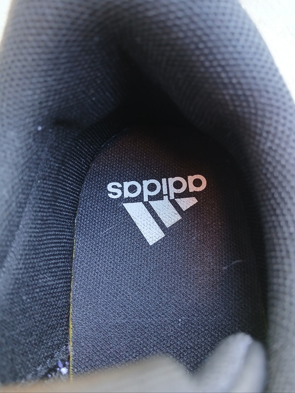 adidas Black Sneakers with White Stripes and Brown Gum Sole - Picture 3 of 8